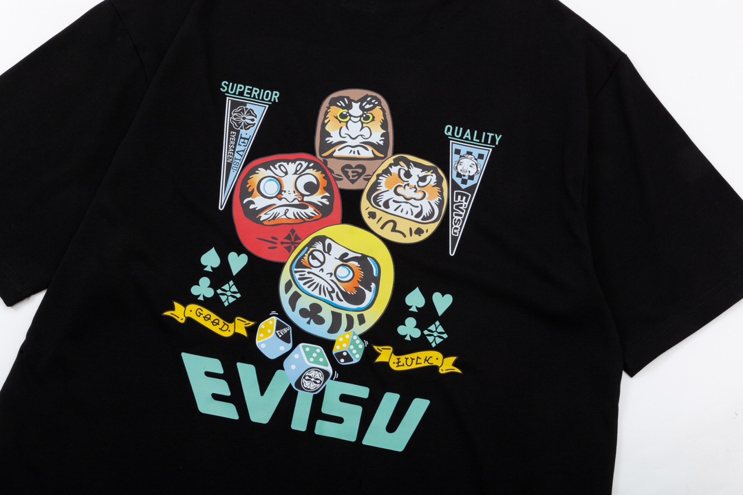 【EVISU  公式旗艦店】エヴィス Tシャツご好評に付き再入荷！