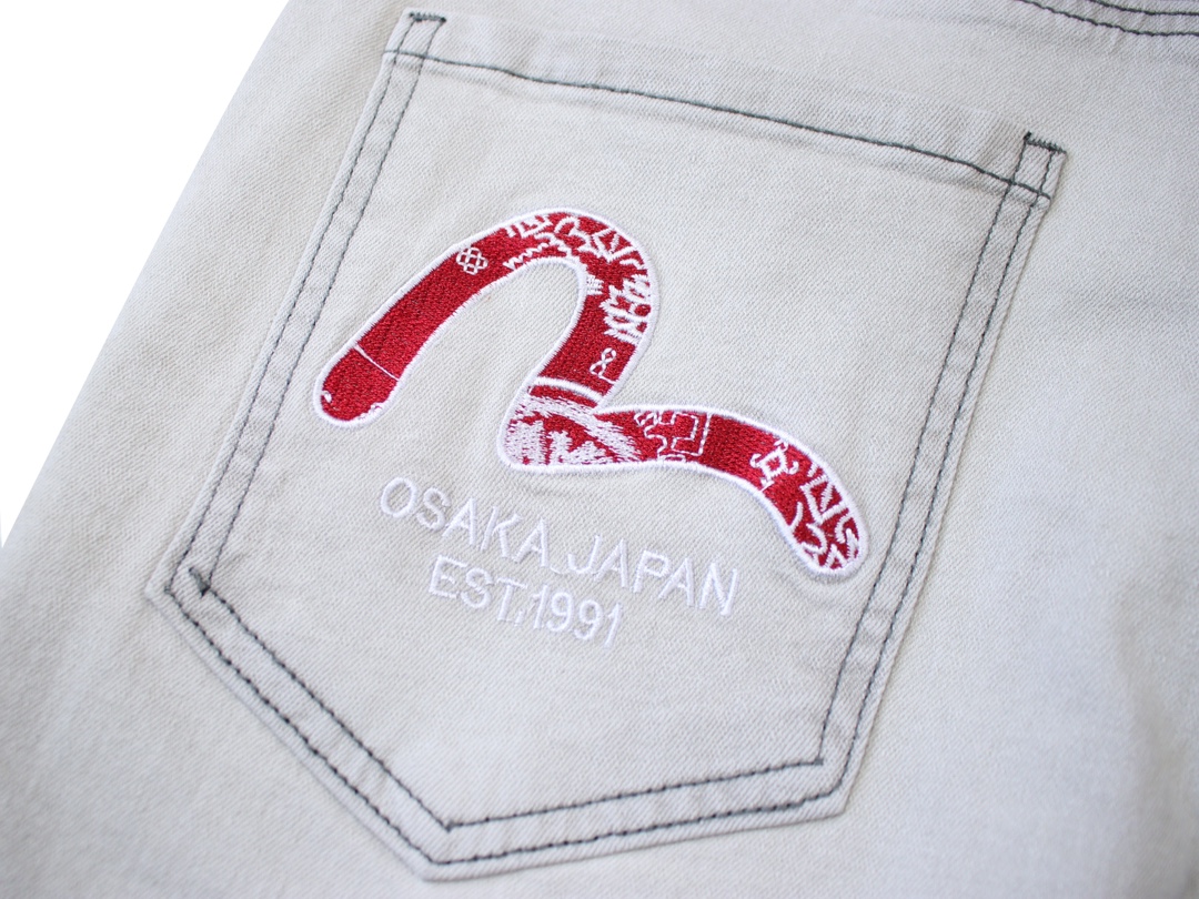 【EVISU  公式旗艦店】エヴィス ショートパンツ  ご好評に付き再入荷！