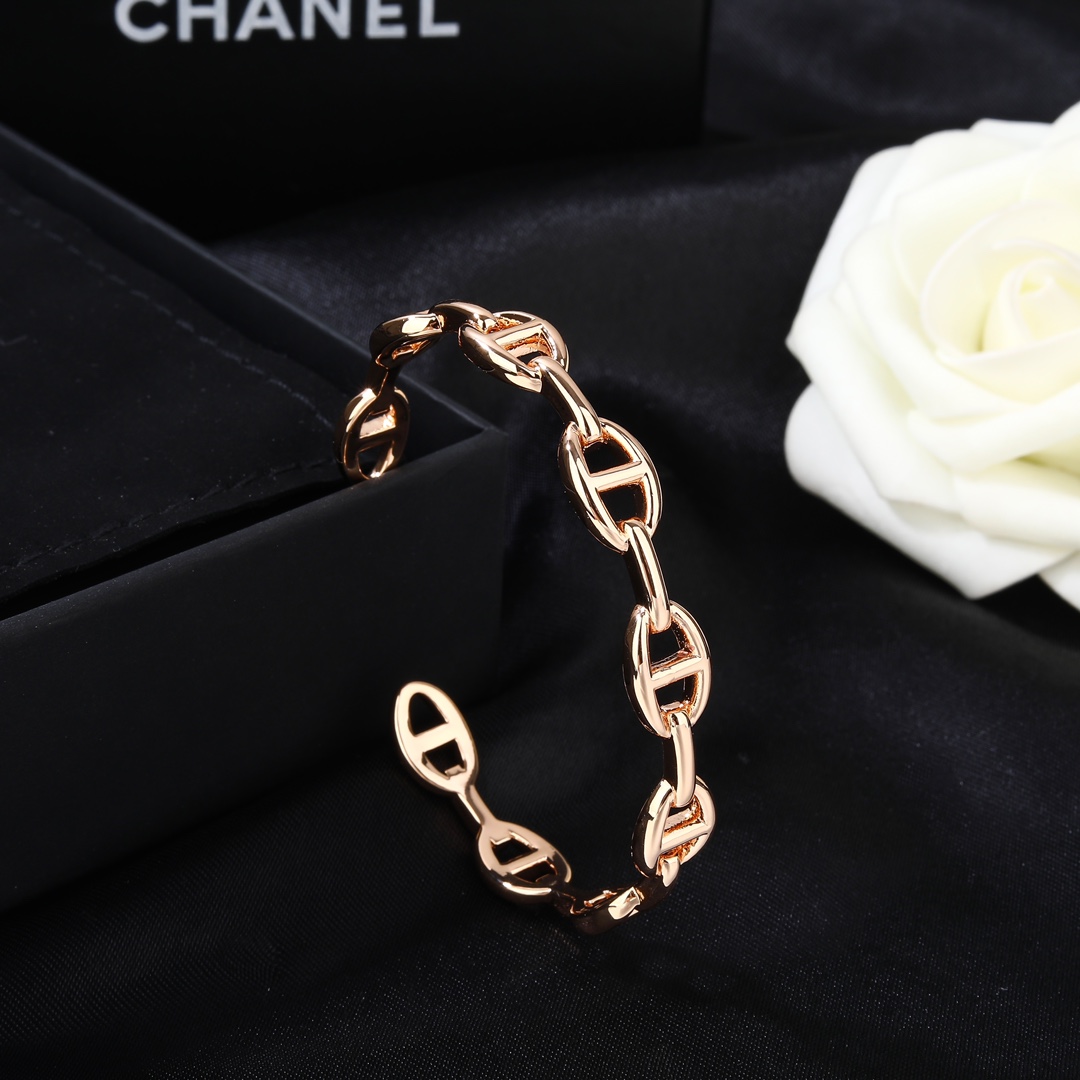 【HERMES】ブレスレット、ファッションシンプルなスタイル