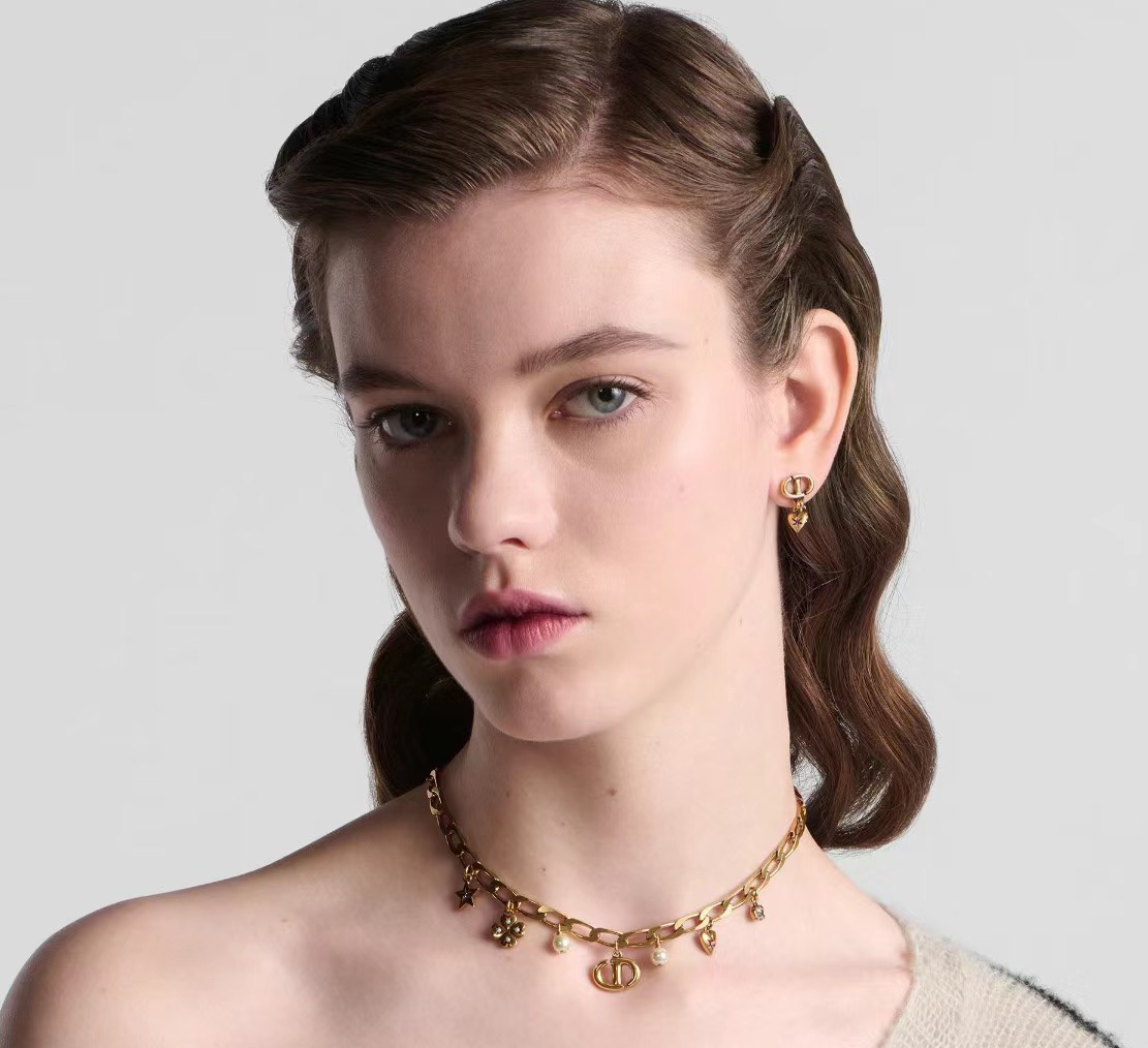 【DIOR】ネックレス、新しいネックレス万能シンプルファッションオーナメント