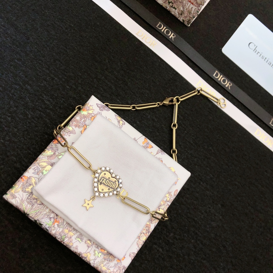 【DIOR】ネックレス、新しいネックレス万能シンプルファッションオーナメント 2473