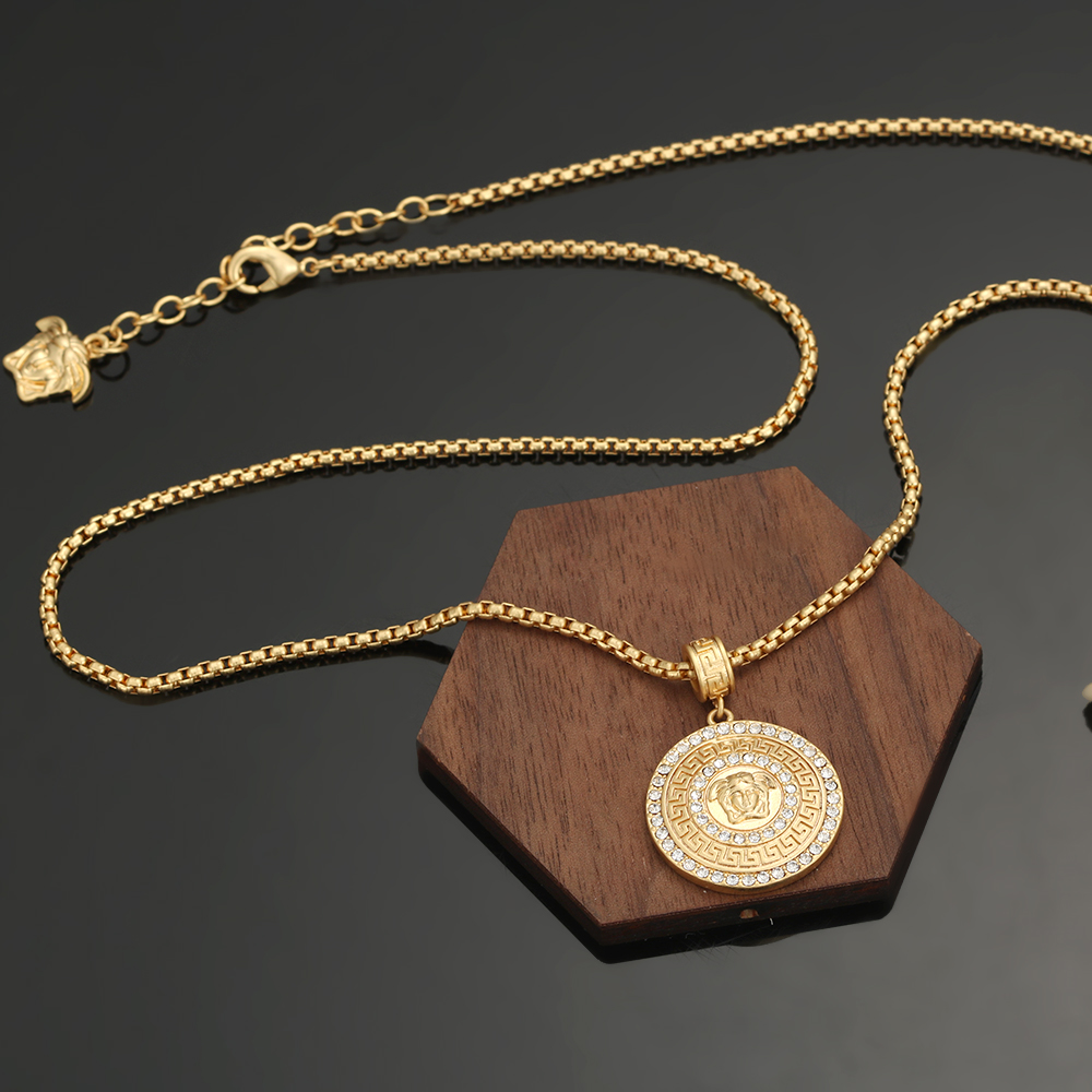 【VERSACE】ネックレス、新しいネックレス万能シンプルファッションオーナメント 2474