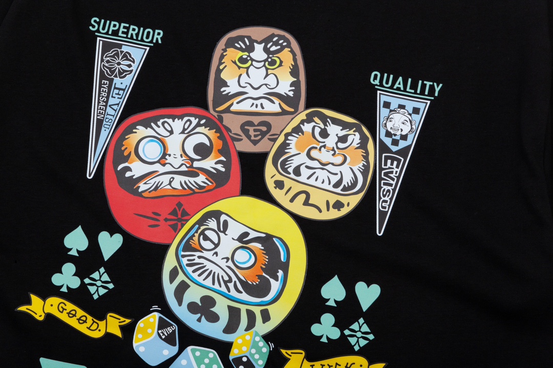 【EVISU  公式旗艦店】エヴィス Tシャツご好評に付き再入荷！