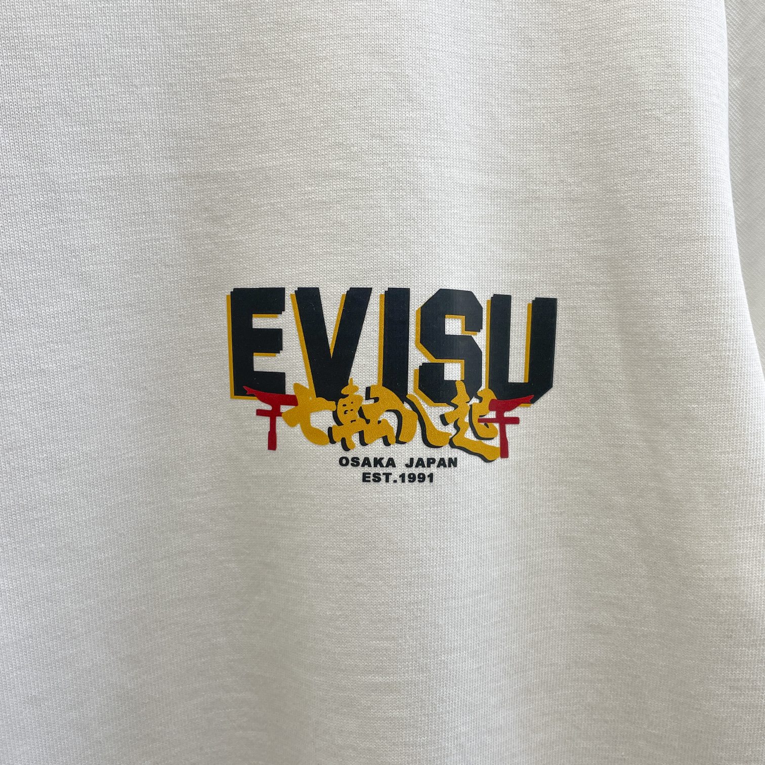 【EVISU  公式旗艦店】エヴィス   Tシャツ ご好評に付き再入荷！