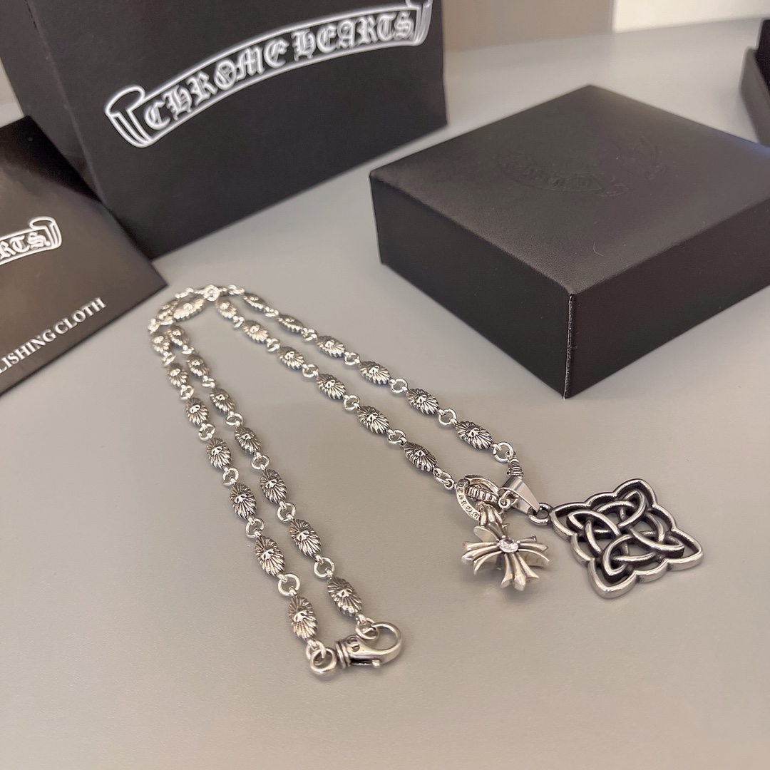 【CHROME HEARTS】クロムハーツ、新しいネックレス万能シンプルファッションオーナメント 2471