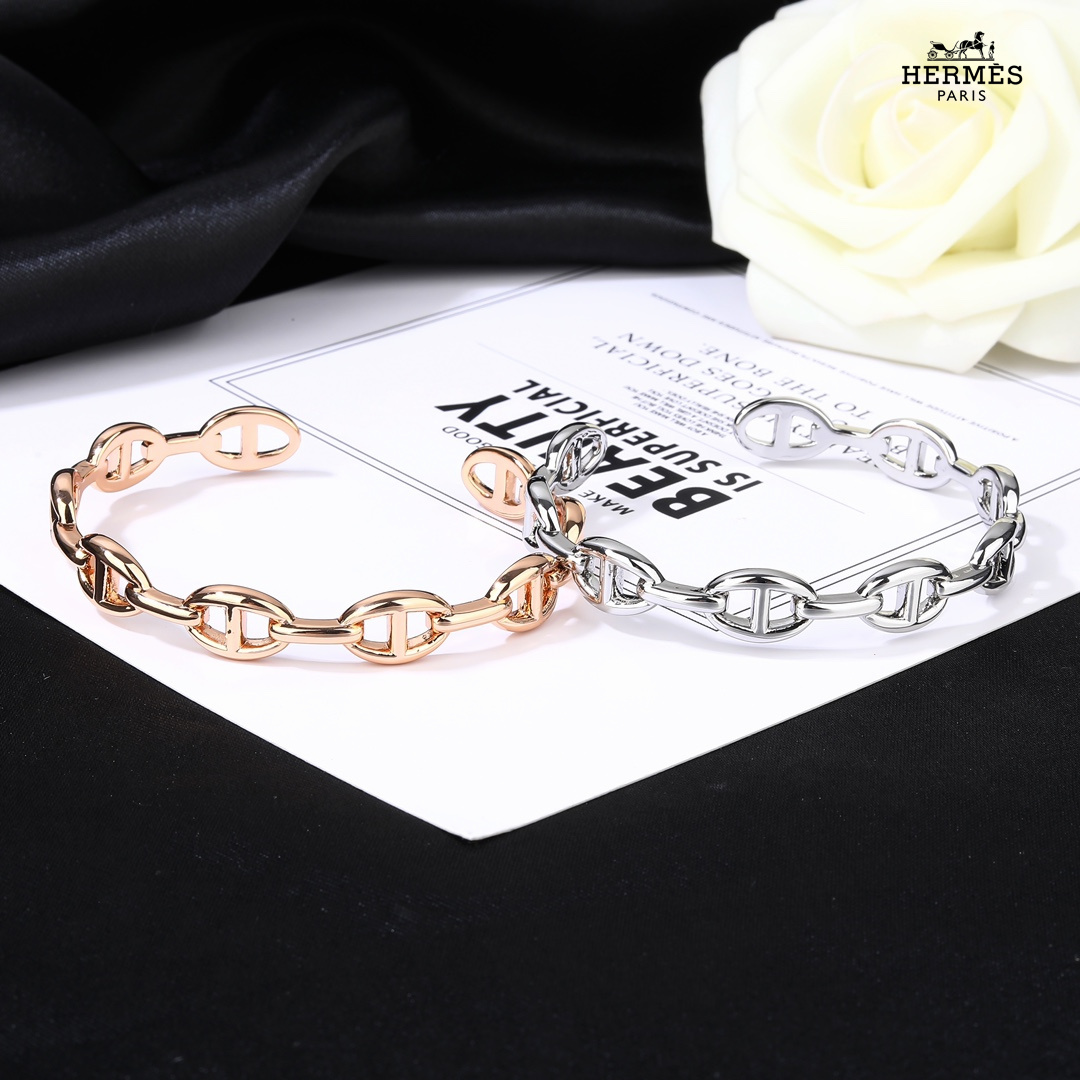 【HERMES】ブレスレット、ファッションシンプルなスタイル