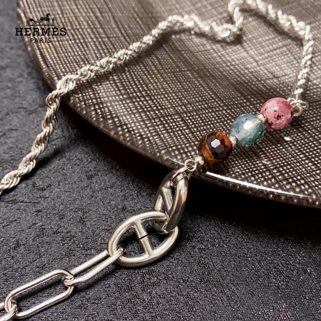 【HERMES】ネックレス、新しいネックレス万能シンプルファッションオーナメント 2473