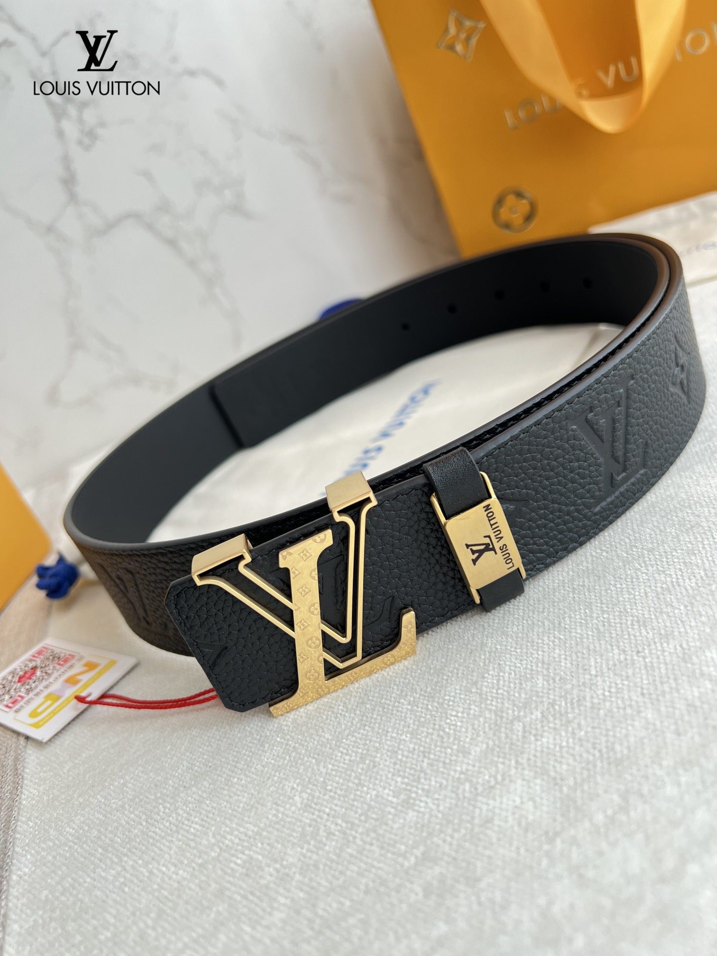 【LOUIS VUITTON】(ルイヴィトン) 3.8cmベルト メンズ
