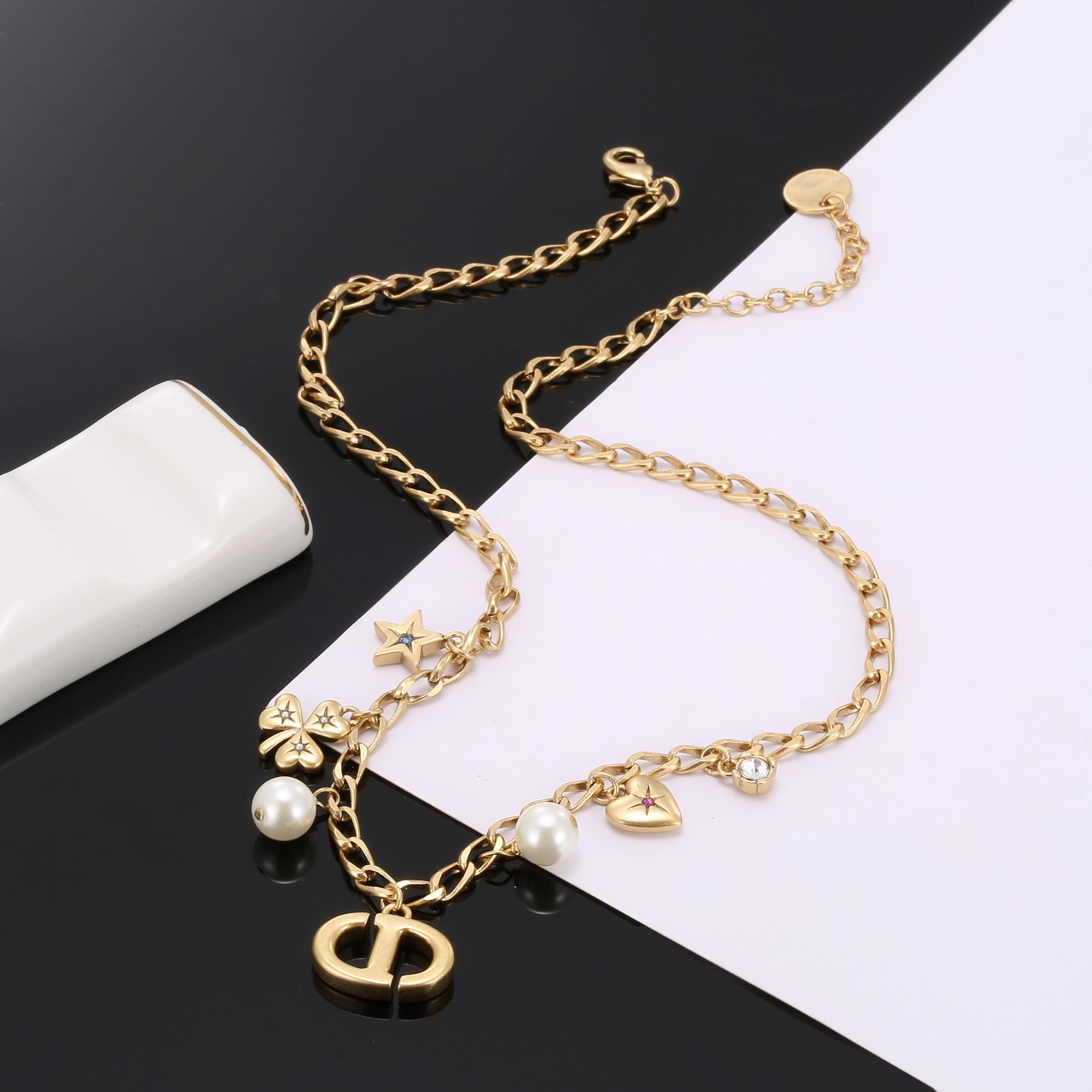 【DIOR】ネックレス、新しいネックレス万能シンプルファッションオーナメント