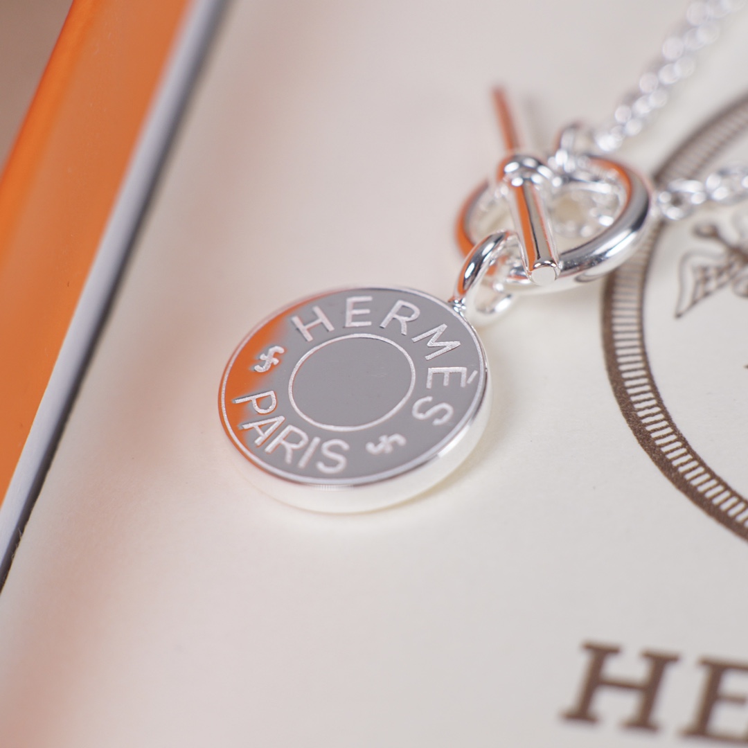 【 HERMES】ネックレス、新しいネックレス万能シンプルファッションオーナメント 2473