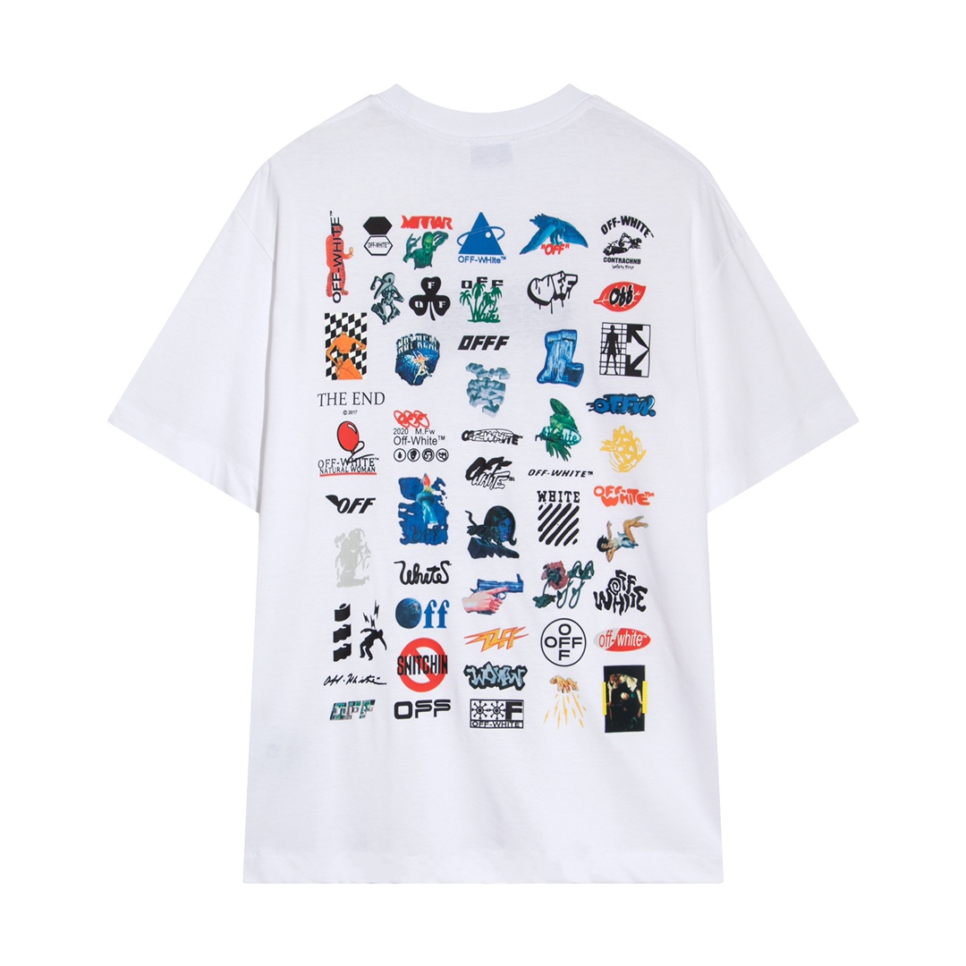 【OFF-WHITE 公式旗艦店】オフホワイト  Tシャツ ご好評に付き再入荷！