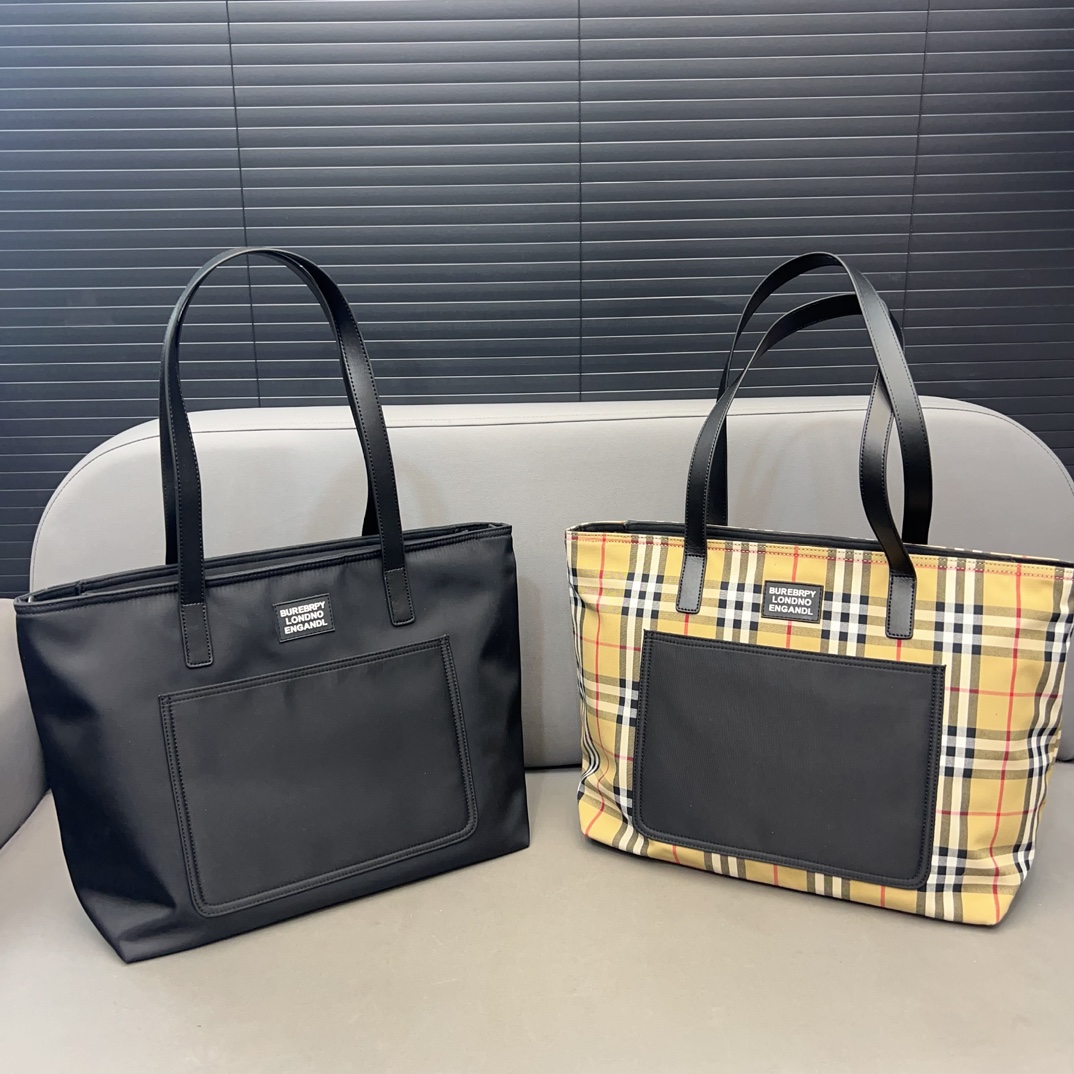 【BURBERRY 公式旗艦店】バーバリー  ハンドバッグ  当日出荷 好評に付き再入荷！34*28CM