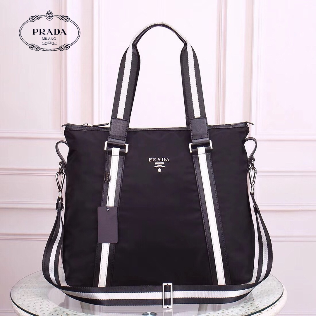 【PRADA 公式旗艦店】プラダ  ブリーフケース  当日出荷 好評に付き再入荷！40*34*12CM