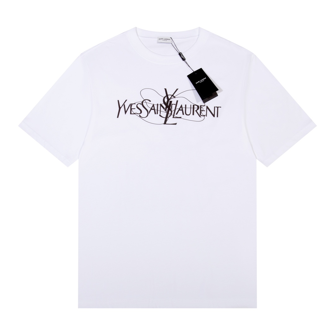 【YSL SAINT LAURENT 公式旗艦店】サンローラン Tシャツ ご好評に付き再入荷！