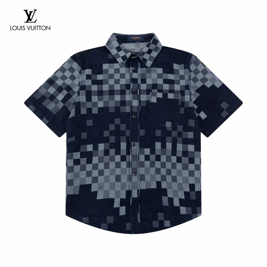 【LOUIS VUITTON 公式旗艦店】ルイヴィトン 半袖シャツ   ご好評に付き再入荷！