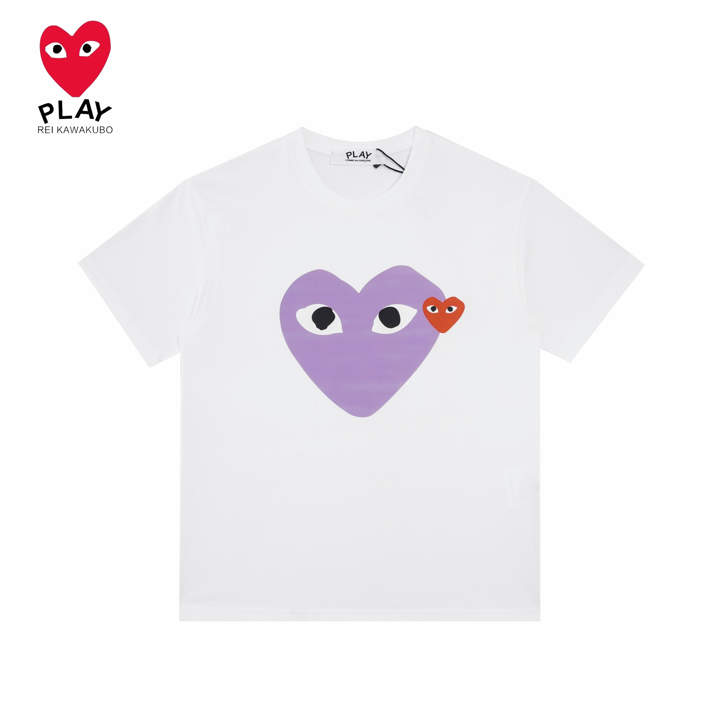 【COMME DES GARCONS PLAY 公式旗艦店】 コム デ ギャルソン プレイ   Tシャツご好評に付き再入荷！