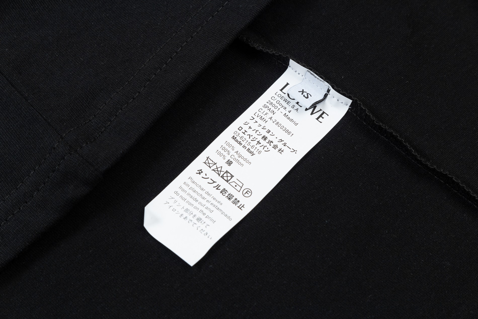 【LOEWE  公式旗艦店】ロエベ  Tシャツ ご好評に付き再入荷！