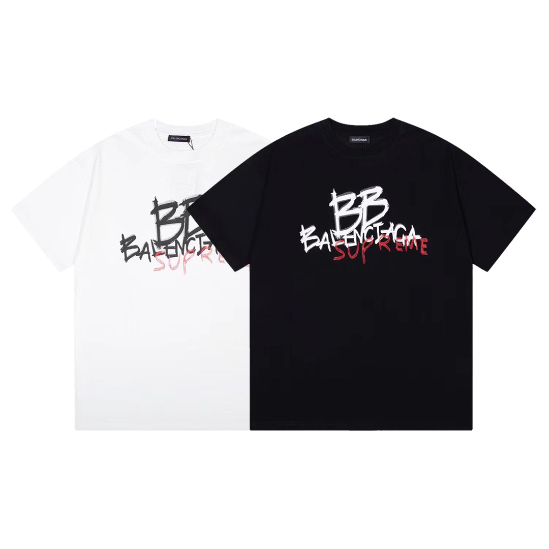 【Supreme & BALENCIAGA  公式旗艦店】シュプリーム & バレンシアガ  Tシャツご好評に付き再入荷！