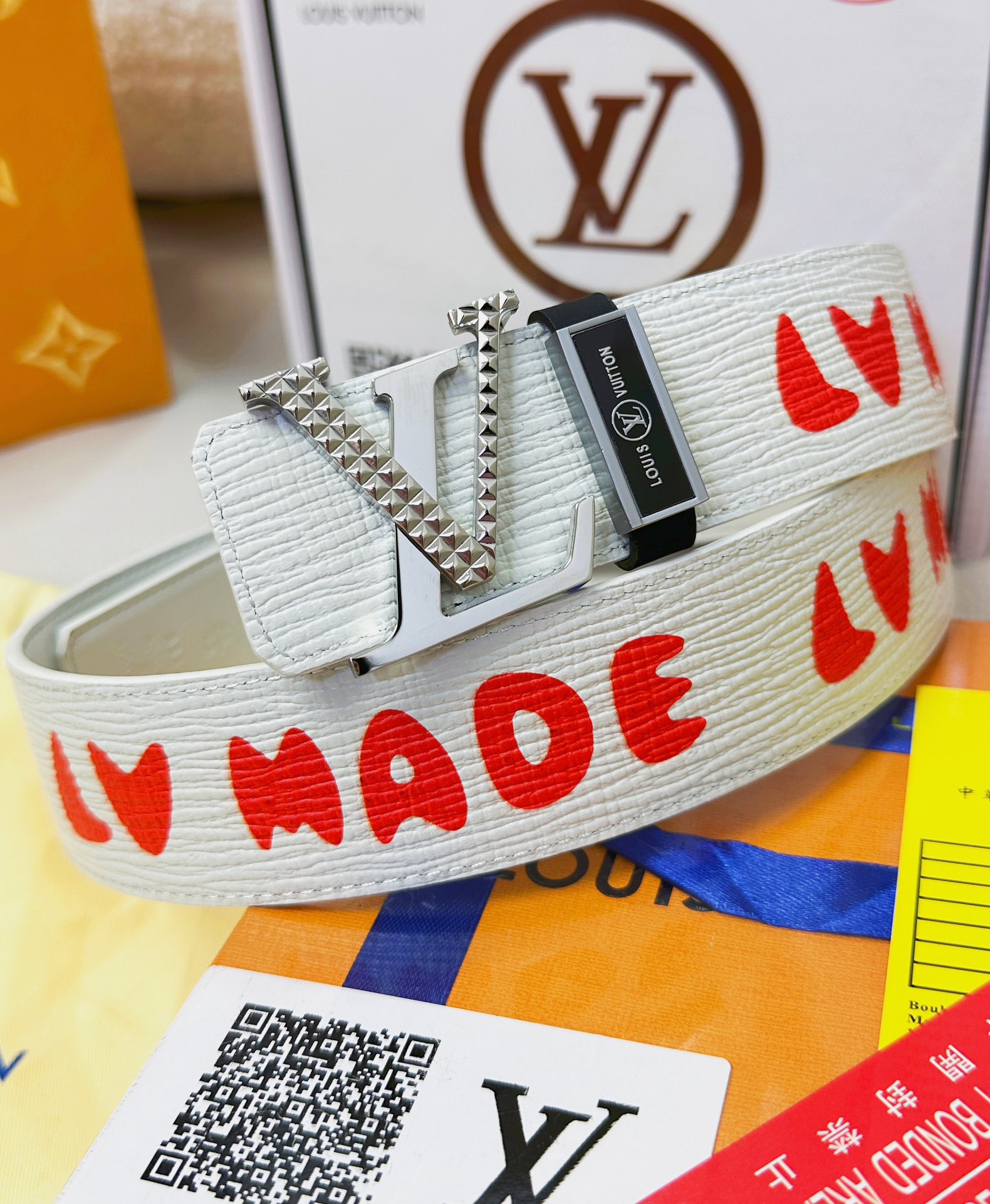 【LOUIS VUITTON】(ルイヴィトン) 3.8cmベルト メンズ