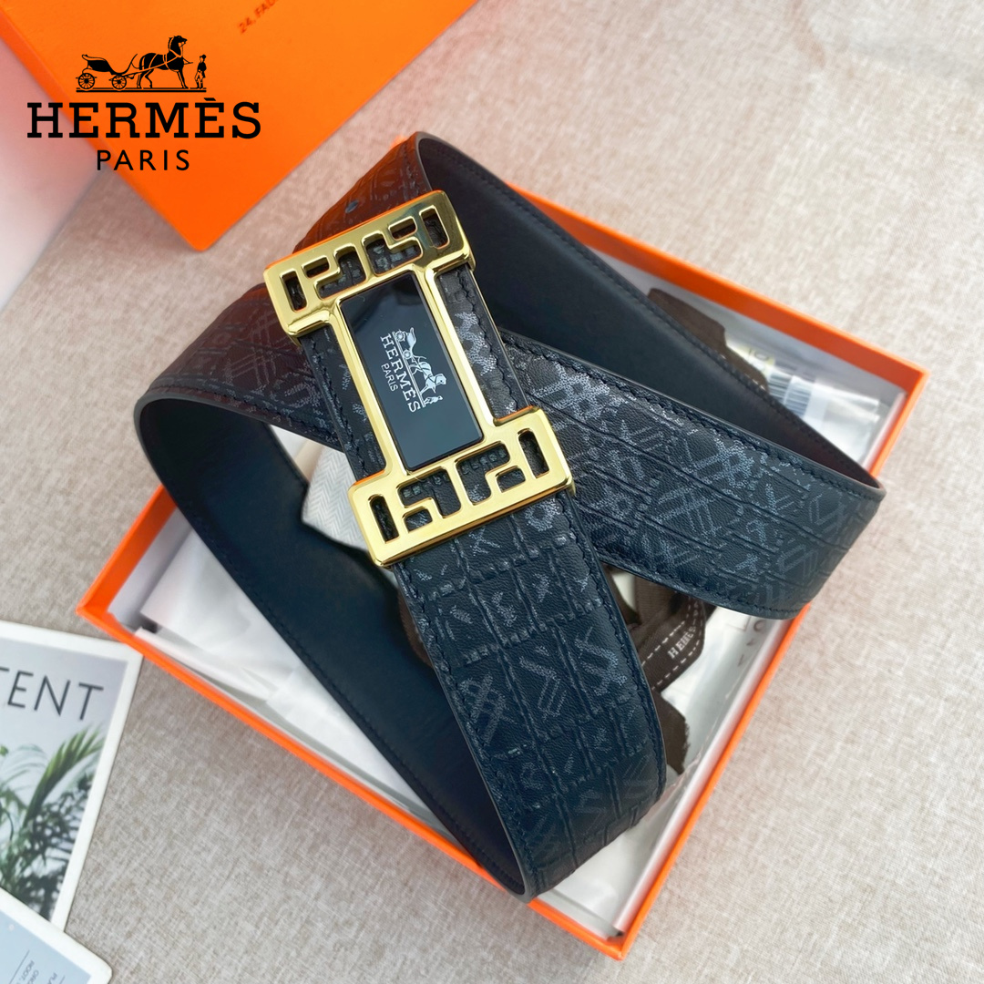 【Hermès】(エルメス) 3.8cmベルト メンズ