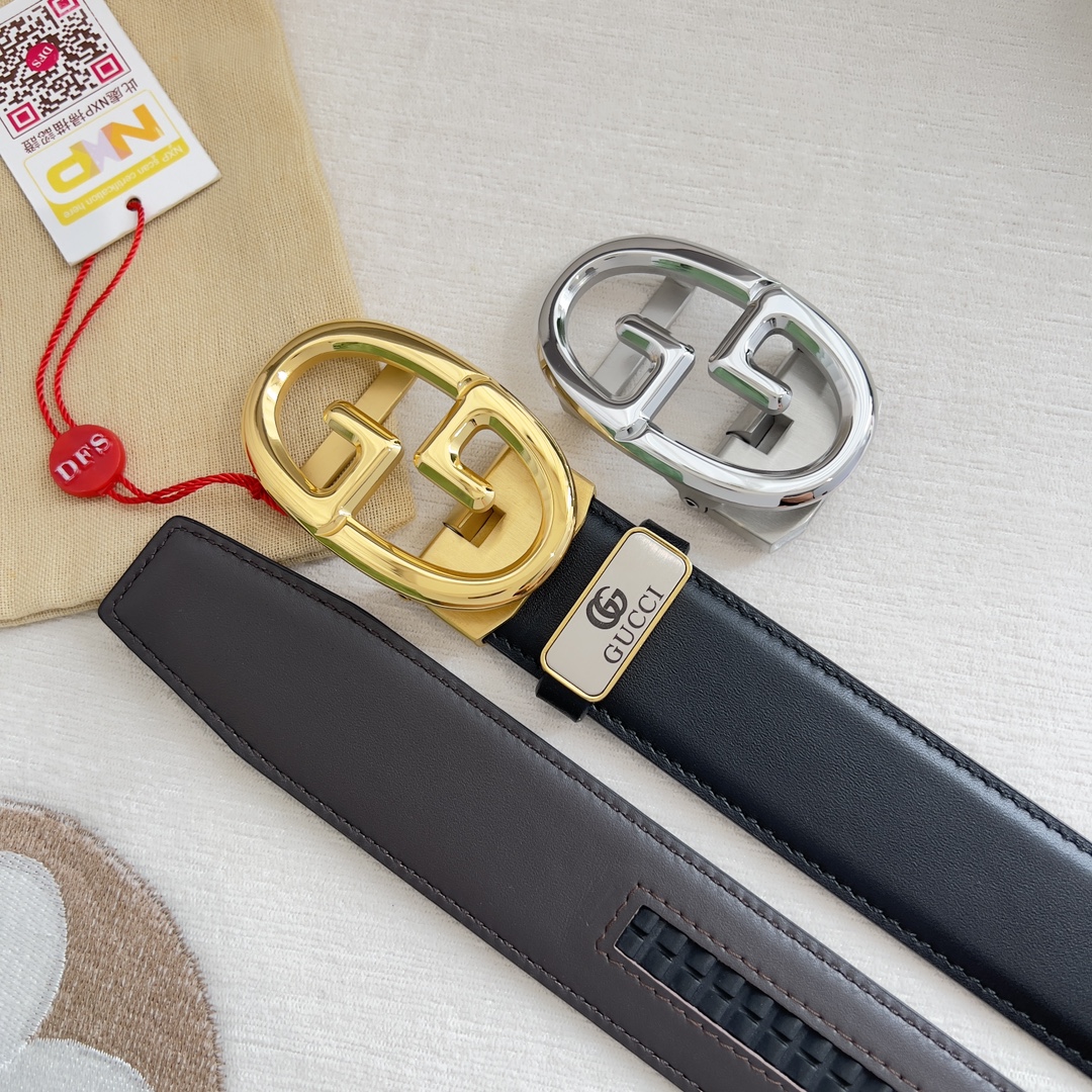 【GUCCI】(グッチ) 3.5cmベルト メンズ