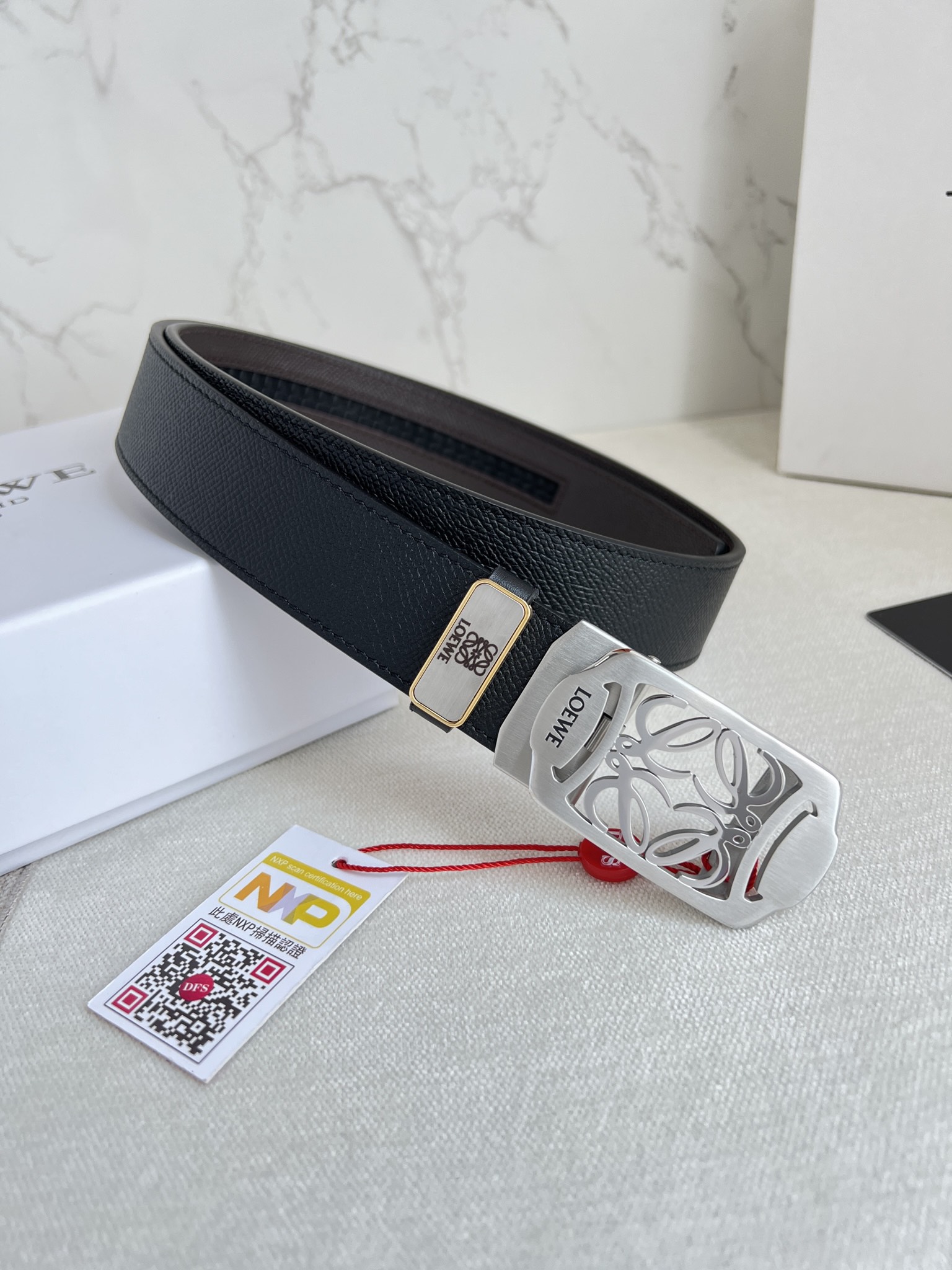 【LOEWE】(ロエベ) 3.5cmベルト メンズ