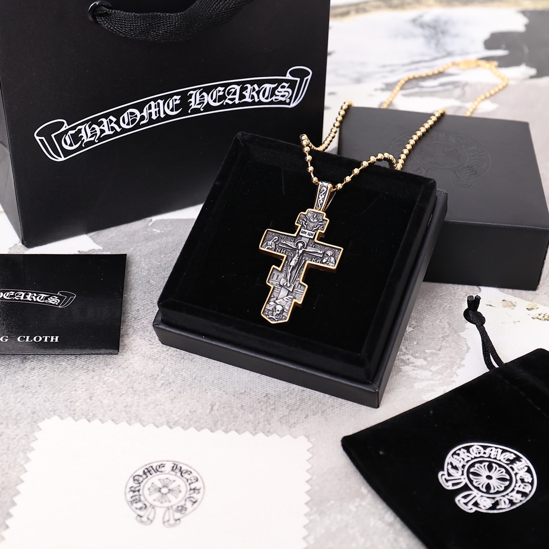 【CHROME HEARTS】クロムハーツ、新しいネックレス万能シンプルファッションオーナメント 2471