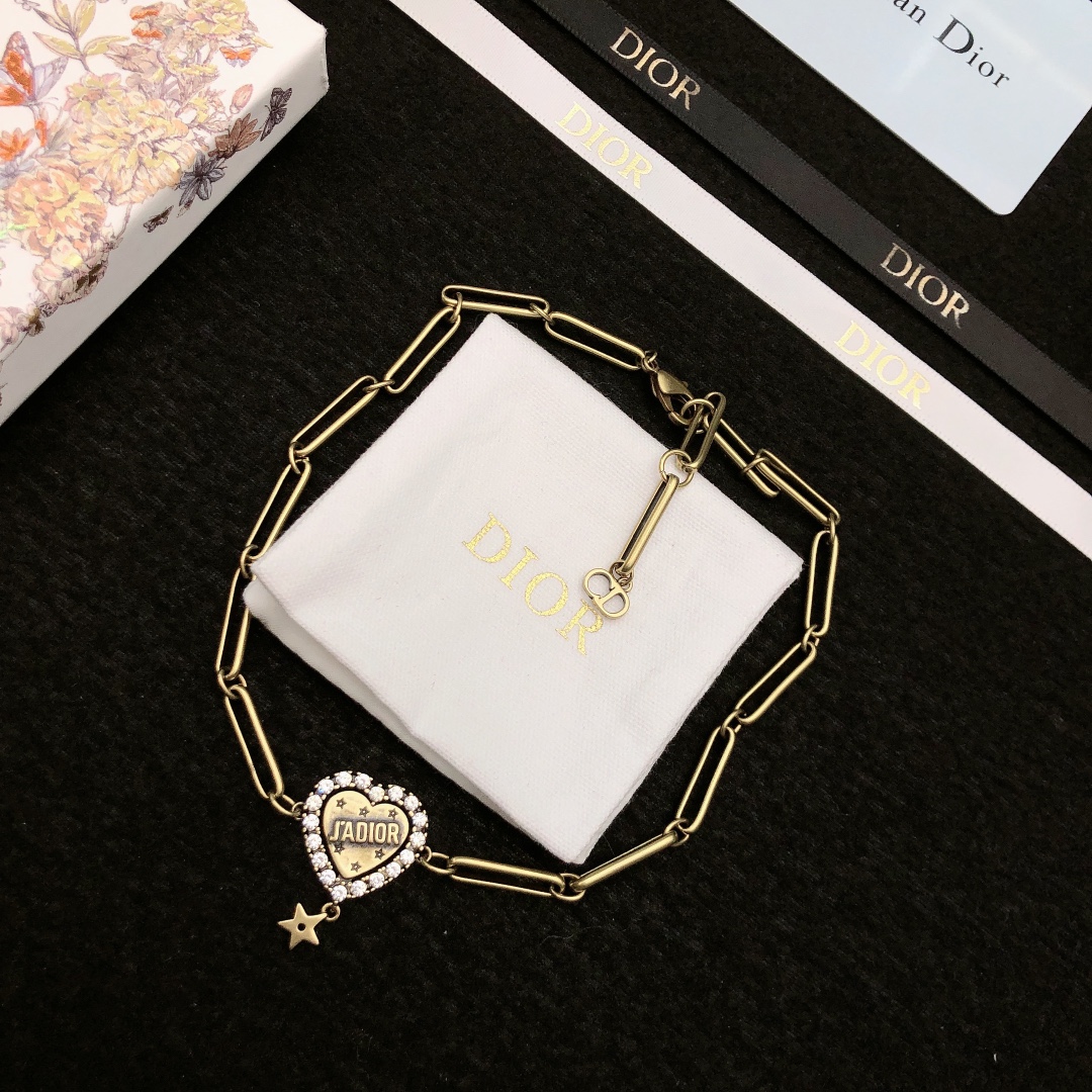 【DIOR】ネックレス、新しいネックレス万能シンプルファッションオーナメント 2473