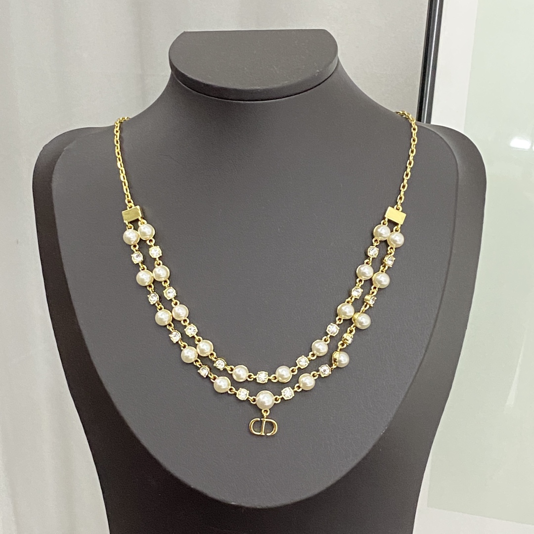 【DIOR】ネックレス、新しいネックレス万能シンプルファッションオーナメント 2473