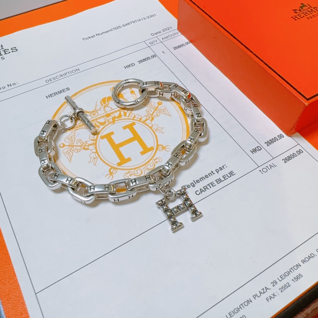【HERMES】ブレスレット、ファッションシンプルなスタイル 2473