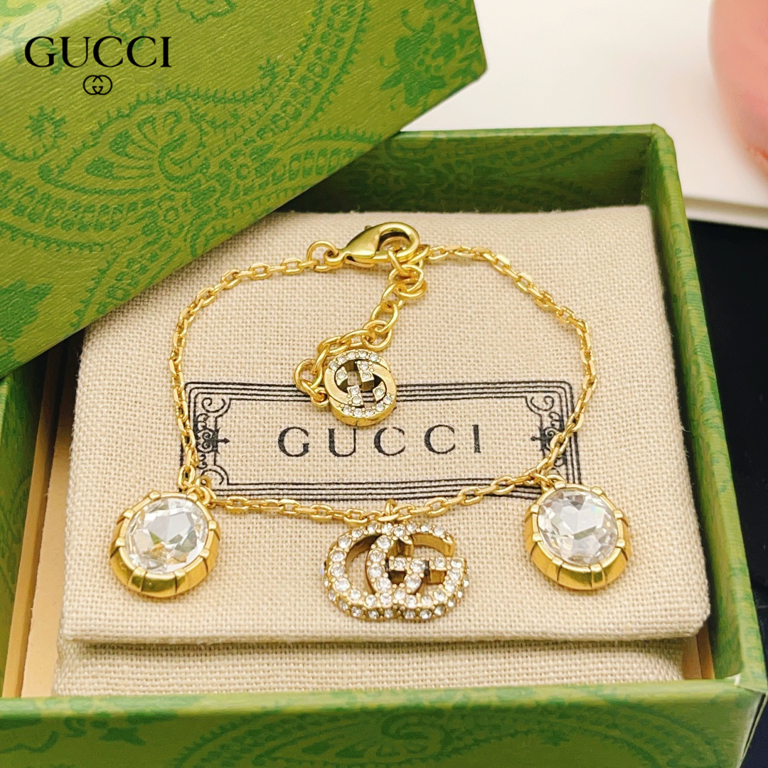 【GUCCI】ブレスレット、ファッションシンプルなスタイル 2474