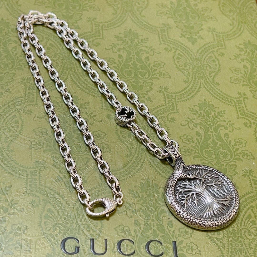 【GUCCI】ネックレス、新しいネックレス万能シンプルファッションオーナメント 2474