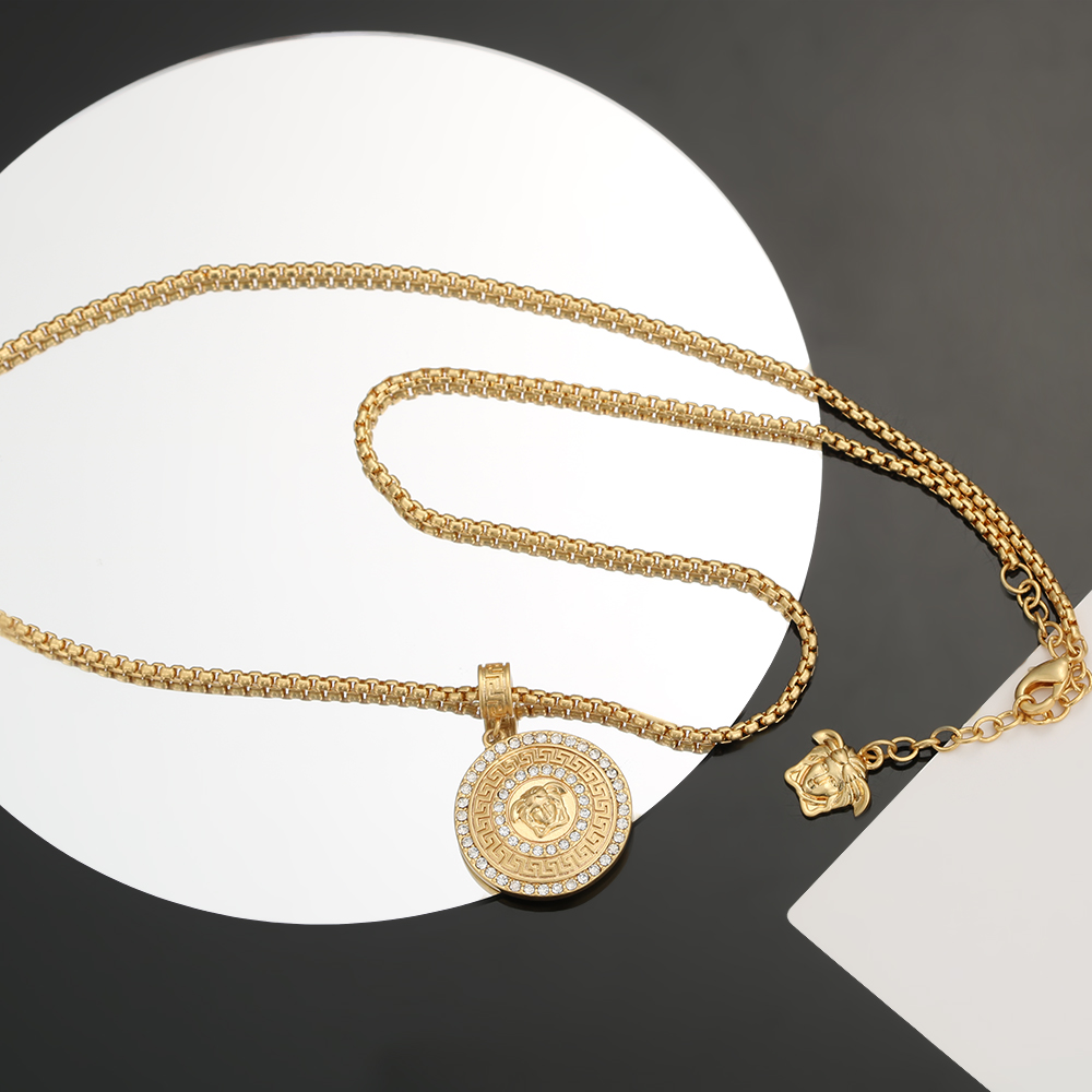 【VERSACE】ネックレス、新しいネックレス万能シンプルファッションオーナメント 2474