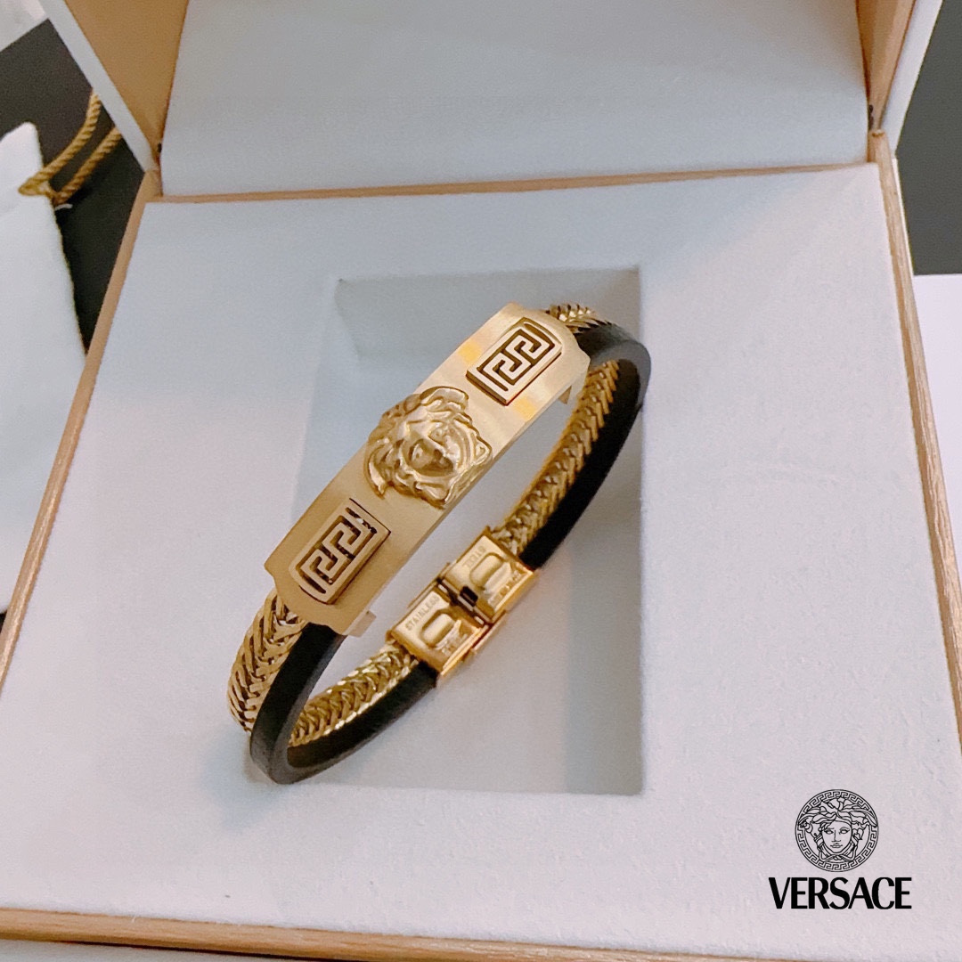 【VERSACE】ブレスレット、ファッションシンプルなスタイル 2474