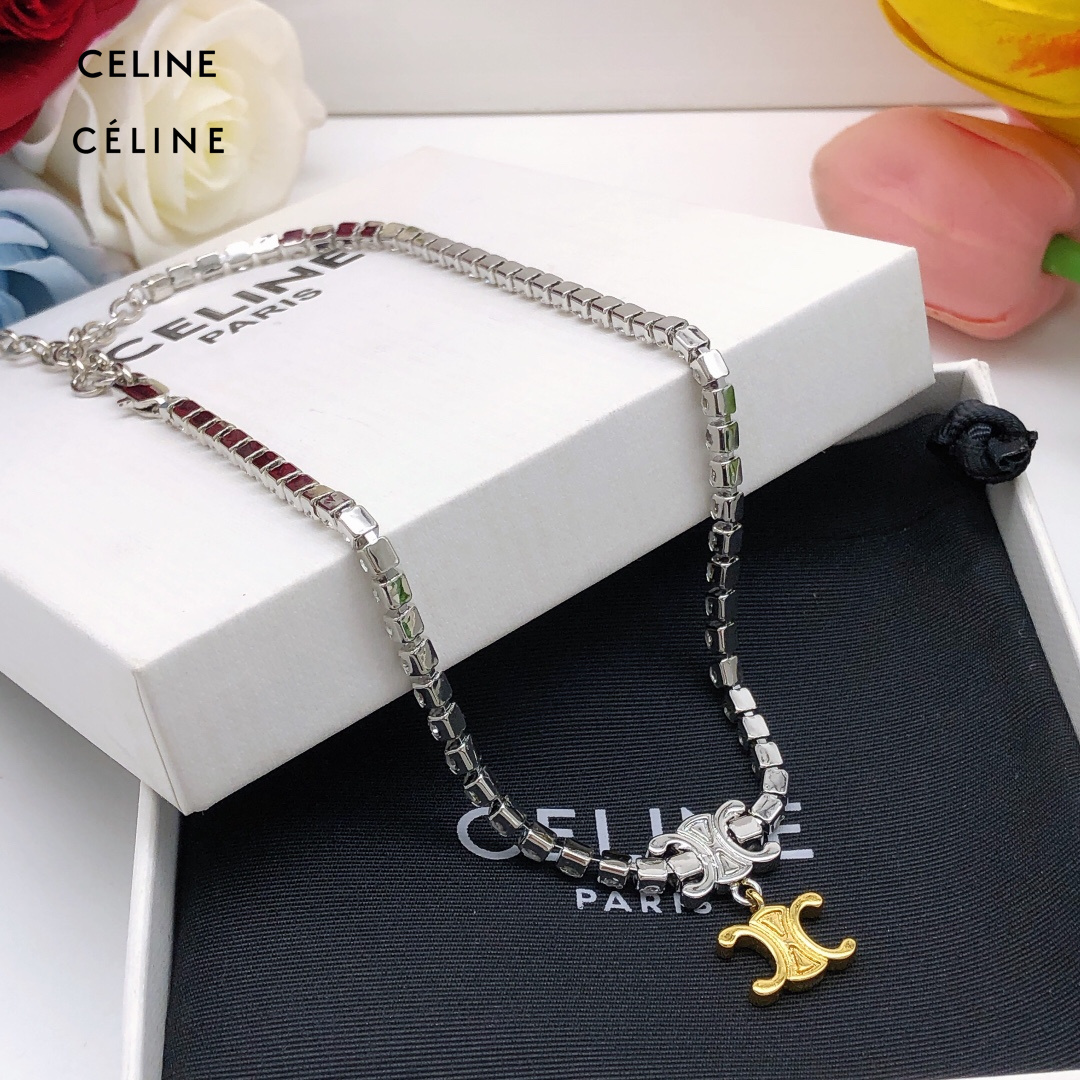 【CELINE】ネックレス、新しいネックレス万能シンプルファッションオーナメント 2474