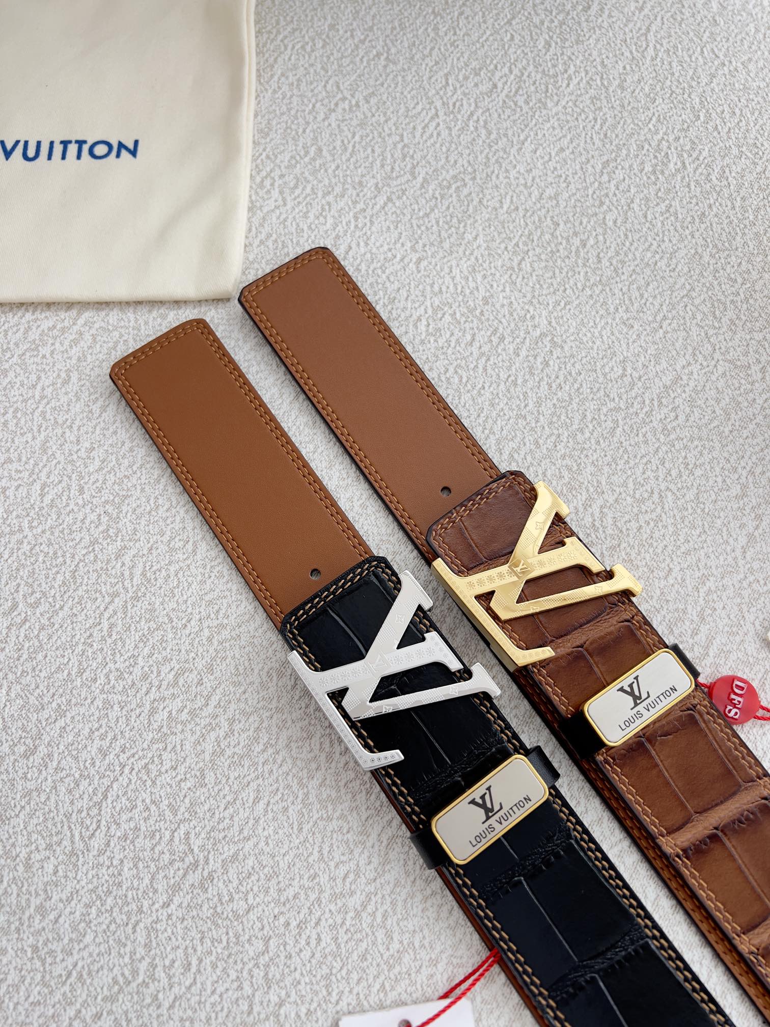 【LOUIS VUITTON】(ルイヴィトン) 3.8cmベルト メンズ  24706