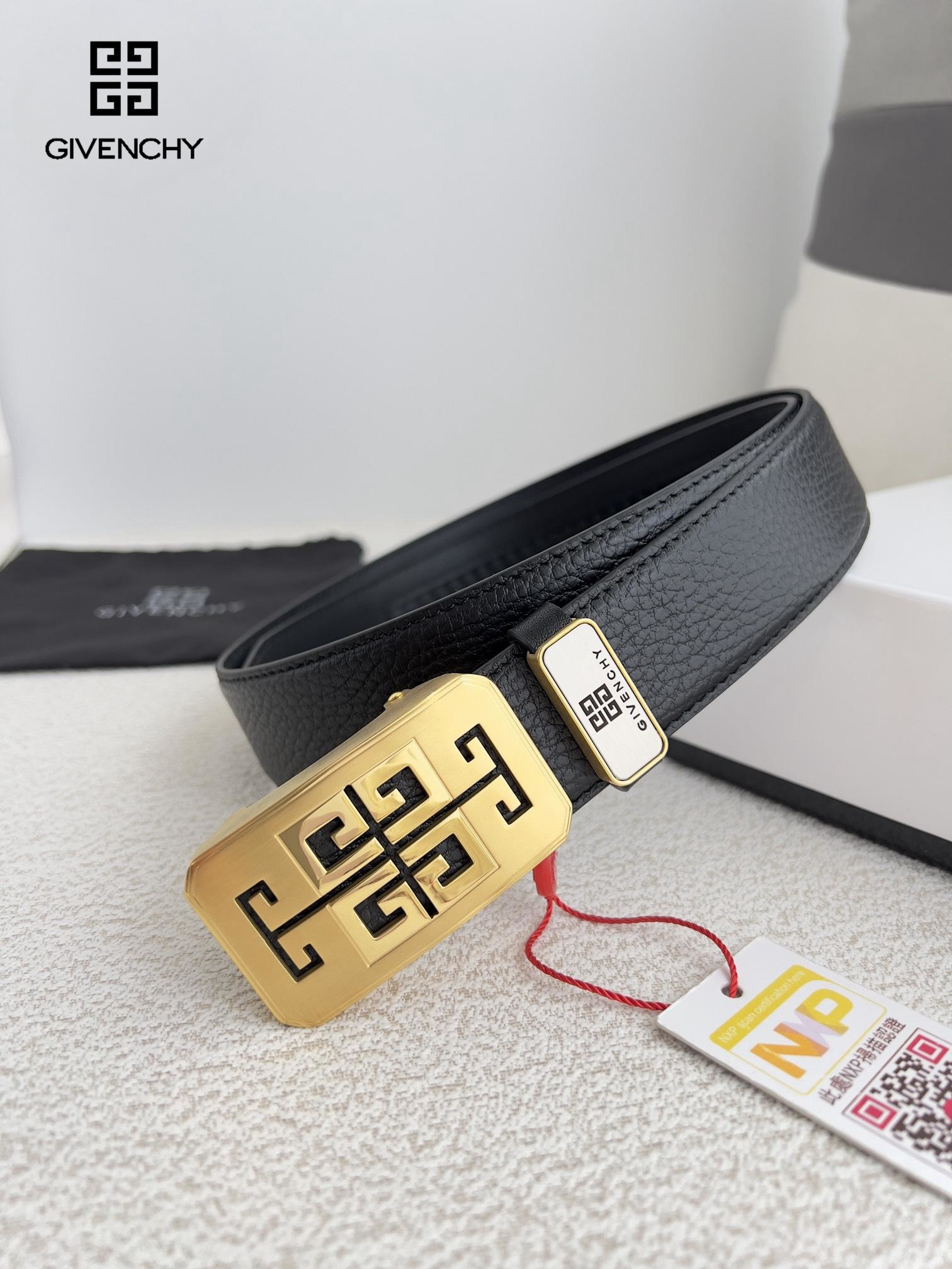 【GIVENCHY】(ジバンシー) 3.5cmベルト メンズ 24706