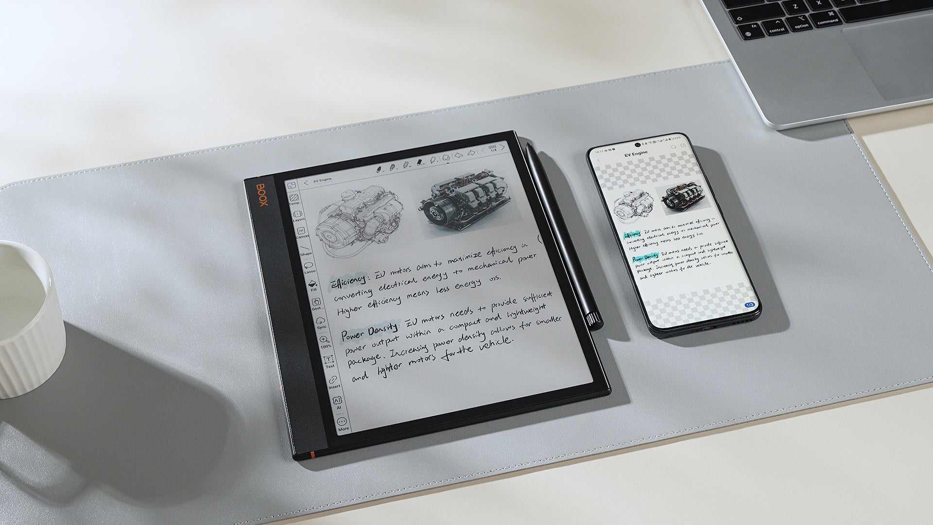 Note Air3 C with paperlike display