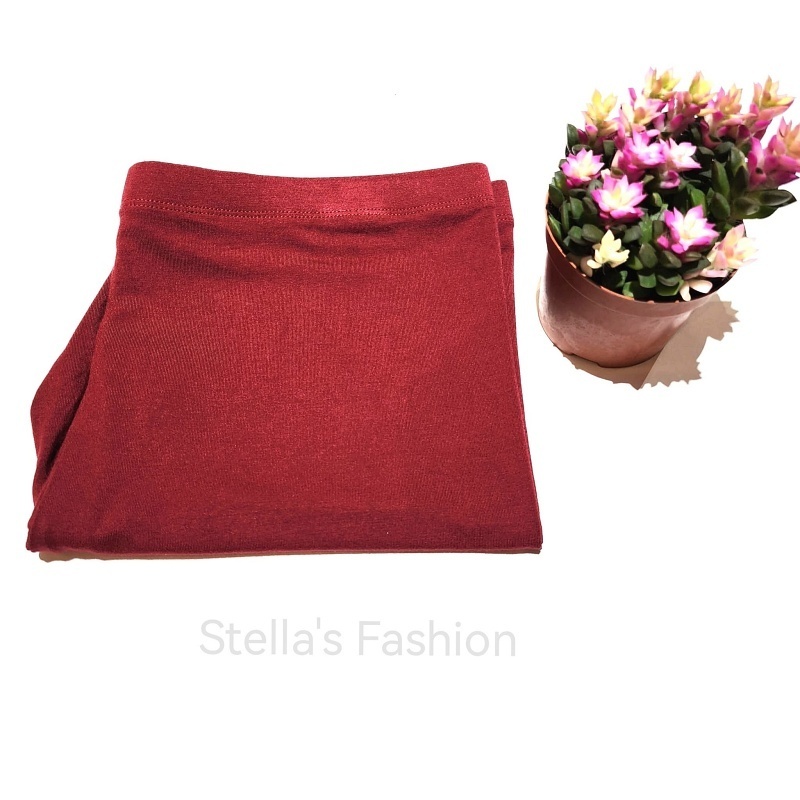 Stella Fashion High Waist Modal Cropped Leggings Half Length Safety Pants Leggings Women Plus Size Slimming Middle Pants-Stella's Fashion