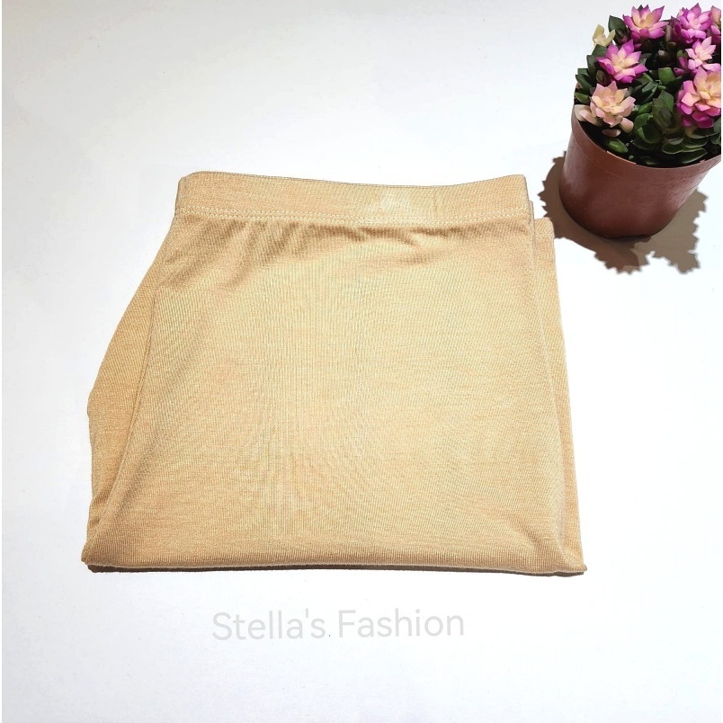 Stella Fashion High Waist Modal Cropped Leggings Half Length Safety Pants Leggings Women Plus Size Slimming Middle Pants-Stella's Fashion