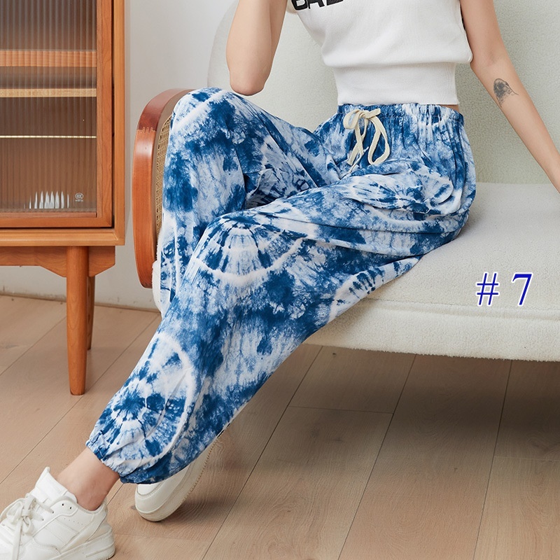 Stella Fashion Thai elephant yoga pants bloomers yoga clothes women's casual lace-up pants