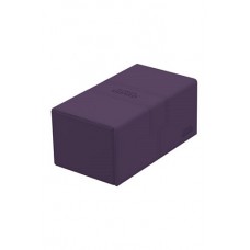 Ultimate Guard 200+ Xenoskin Twin Flip n Tray Deck Case Box - Monocolor Purple