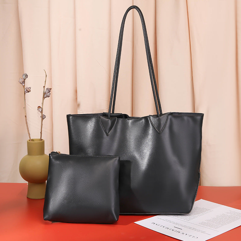 Vintage Leather Tote Bag mySite