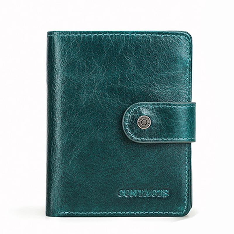 Anti-Theft RFID Protected Multi-Slot Classic Leather Wallet mySite