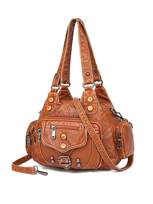 Vintage Studded Utility Baggy Bag mySite