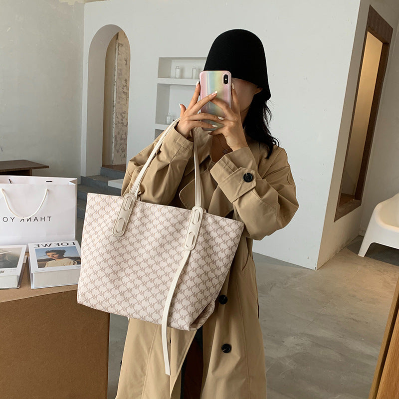 Vintage Large Capacity Tote Bag mySite