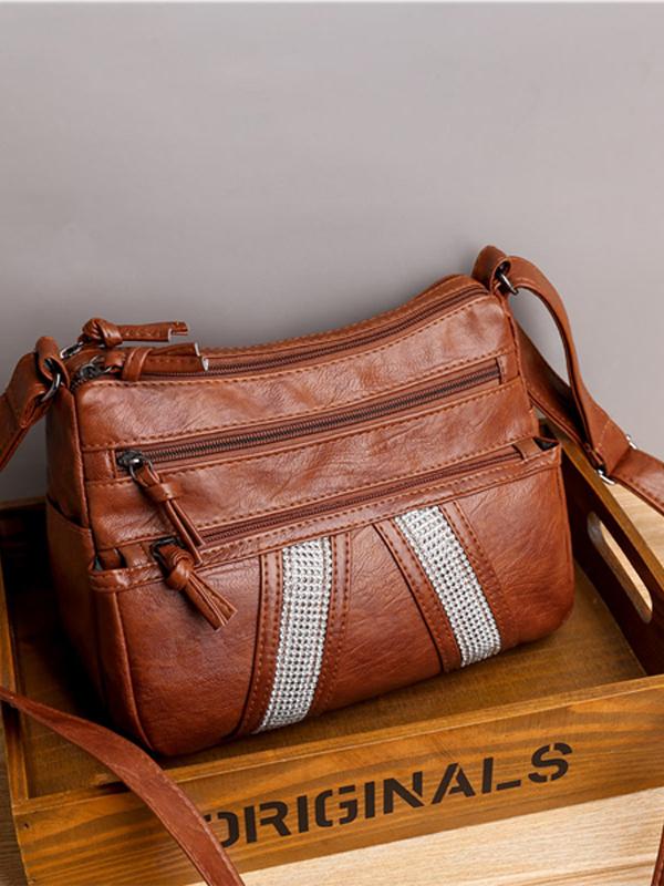 Retro Soft Leather Shoulder Bag mySite