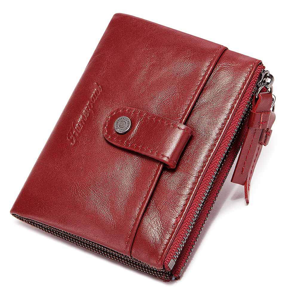 RFID Genuine Leather Men's 6 Card Wallet mySite