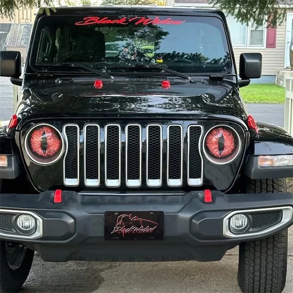 👾Beast Eyes Headlight Decals (Pair)
