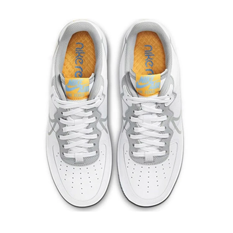 ナイキ エア フォース ワン React ホワイトブルー